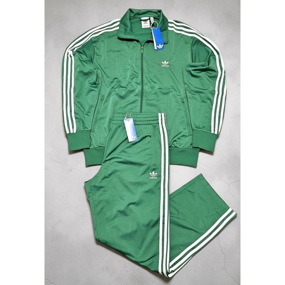 adidas Pants - Adidas Originals Firebird Track Suit Jacket Pants Green Men's Medium JD0183 New